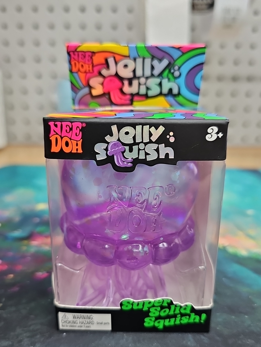 Needoh Jelly Squish PURPLE NIB